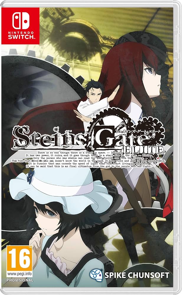 STEINS;GATE ELITE 完全受注生産限定版 Switch スイッチ Amazon.co.jp: STEINS;GATE ELITE 完全受注生産限定版 【限定版